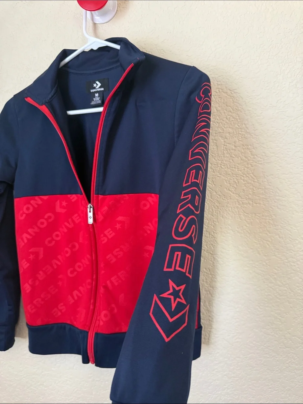 Converse Navy and Black Athletic Jacket